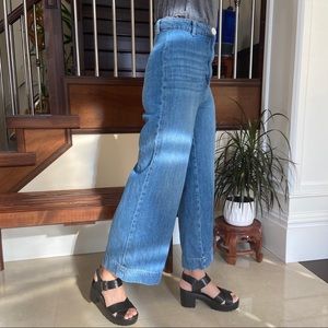 Zara wide leg jeans